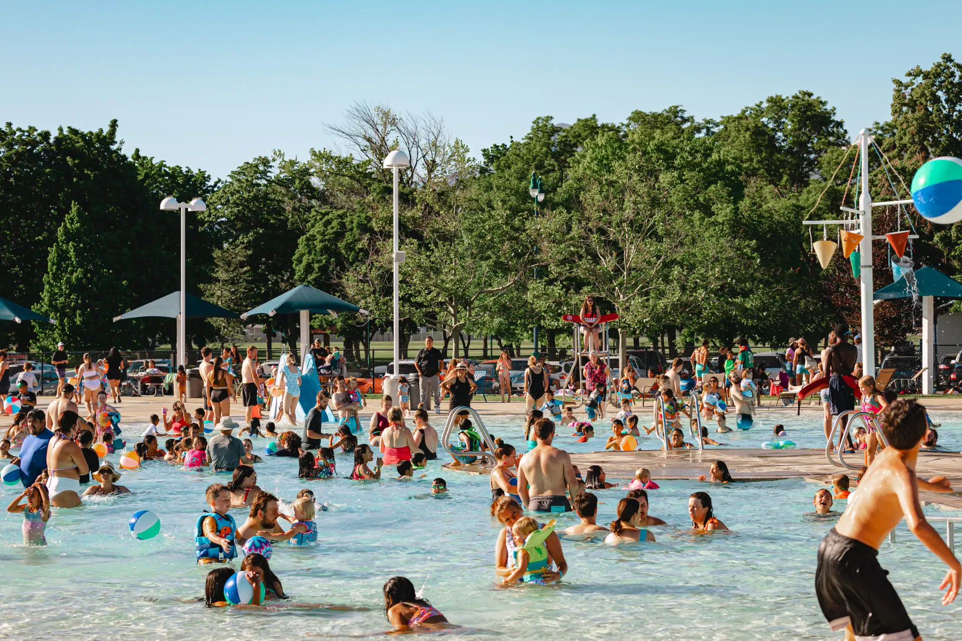 Oremfest pool party at Scera Pools.
