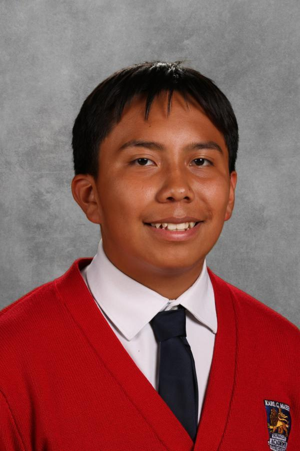 Student marshal: Gael Aguilar-Cabrera from Maeser Prep School
