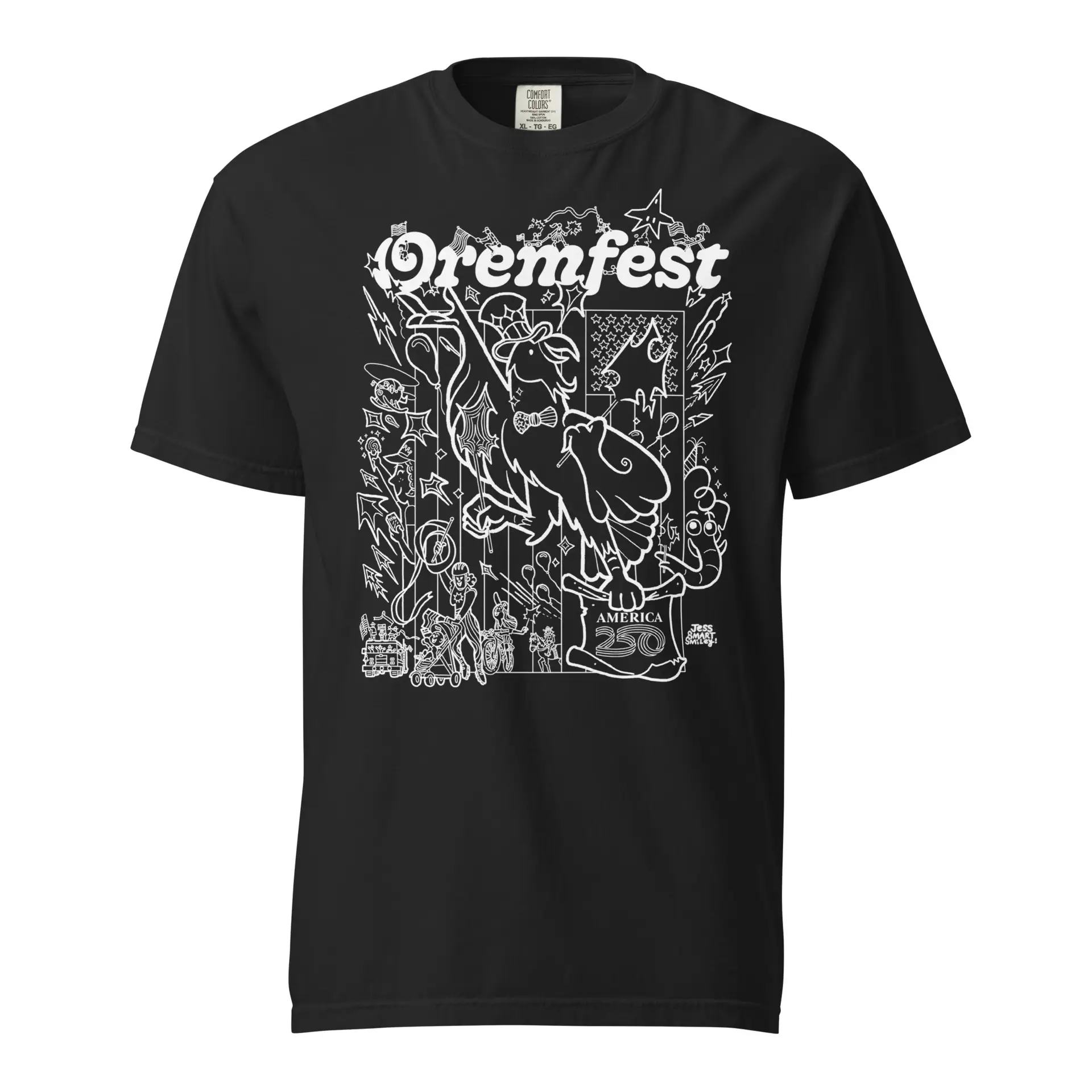 Black Oremfest Shirt.